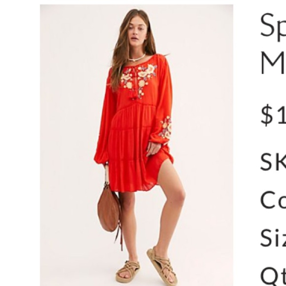 Free people boho dress